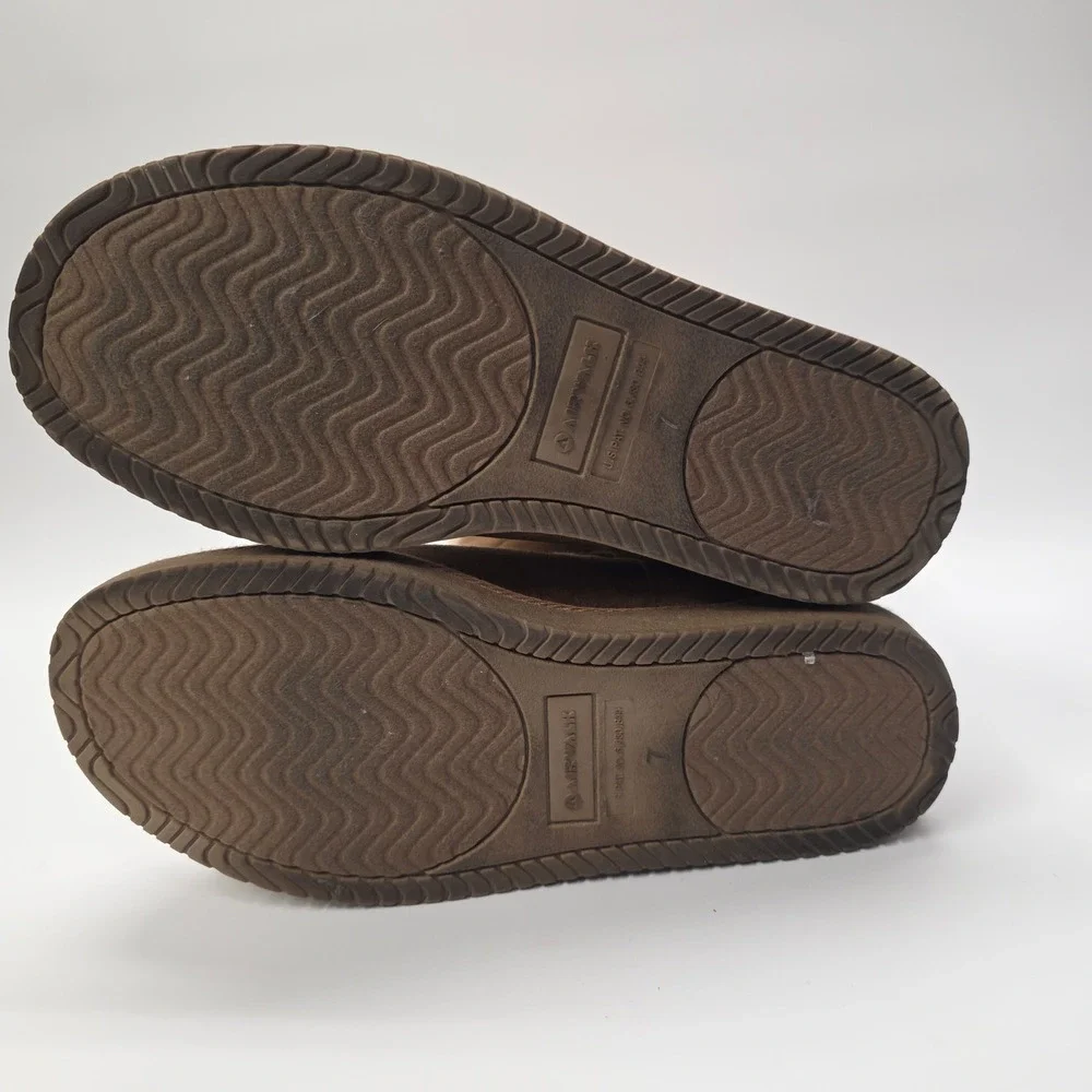 Airwalk Winter Boots Womens 7 Tan Faux Fur Lined‎ Quilted Warm Cozy Cold Weather